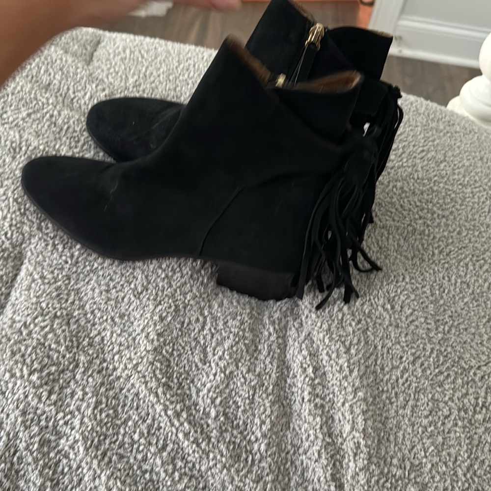 Chloe tassel boots